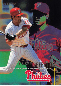 1995 Fleer Update #122 Gregg Jefferies NM-MT  Philadelphia Phillies 