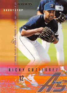 1995 Fleer Update #140 Ricky Gutierrez NM-MT  Houston Astros 