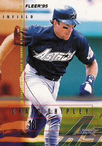 1995 Fleer Update #144 Craig Shipley NM-MT  Houston Astros 