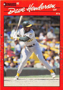  1983 Donruss #35 Rickey Henderson NM-MT Oakland