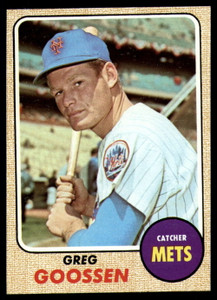 1968 Topps #386 Greg Goossen VG New York Mets 