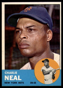 1963 Topps #511 Charlie Neal VG New York Mets 