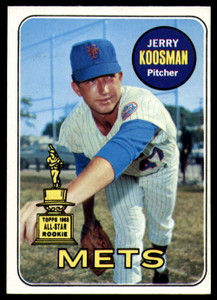 1969 Topps #90 Jerry Koosman VG New York Mets 