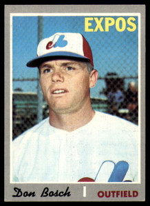 1970 Topps #527 Don Bosch VG Montreal Expos 