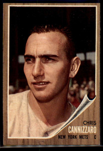 1962 Topps #26 Chris Cannizzaro VG New York Mets 