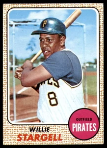 1968 Topps #86 Willie Stargell VG Pittsburgh Pirates 