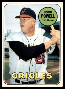 1969 Topps #15 Boog Powell VG Baltimore Orioles 