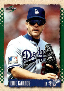 1995 Score #399 Eric Karros NM-MT  Los Angeles Dodgers 