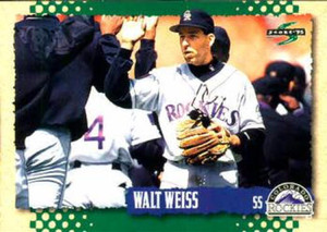 1995 Score #435 Walt Weiss NM-MT  Colorado Rockies 