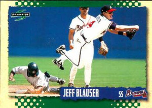 1995 Score #440 Jeff Blauser NM-MT  Atlanta Braves 