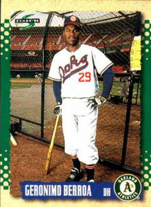 1995 Score #502 Geronimo Berroa NM-MT  Oakland Athletics 