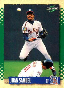 1995 Score #527 Juan Samuel NM-MT  Detroit Tigers 