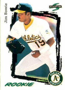 1995 Score #598 Jim Bowie NM-MT  RC Rookie Oakland Athletics 