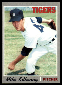1970 Topps #424 Mike Kilkenny UER VG Detroit Tigers 