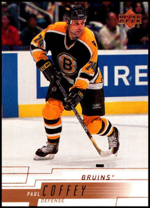 2000-01 Upper Deck #244 Paul Coffey NM-MT  Boston Bruins 