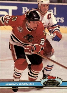 1991-92 Topps Stadium Club #46 Jeremy Roenick NM-MT Chicago Blackhawks 