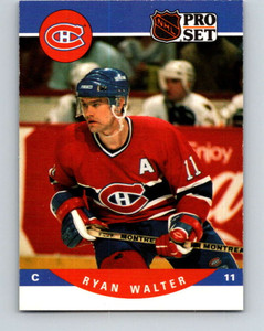 1990-91 Pro Set #475 Ryan Walter NM-MT  Montreal Canadiens 