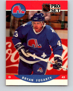 1990-91 Pro Set #515 Bryan Fogarty NM-MT  Quebec Nordiques 