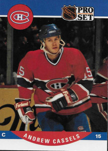 1990-91 Pro Set #617 Lyle Odelein NM-MT  RC Rookie Montreal Canadiens 
