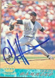 Chris Hammond Autographed 1994 Pacific #242 Florida Marlins Card