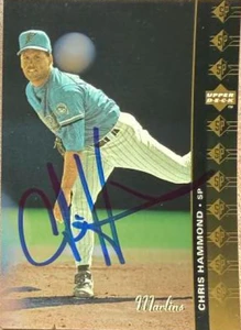 Chris Hammond Autographed 1994 SP #111 Florida Marlins Card