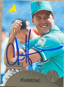 Chris Hammond Autographed 1995 Pinnacle - Artist's Proofs #96 Florida Marlins Card