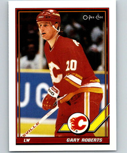 1991-92 O-Pee-Chee #320 Gary Roberts NM-MT  Calgary Flames 