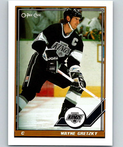1991-92 O-Pee-Chee #321 Wayne Gretzky NM-MT  Los Angeles Kings 