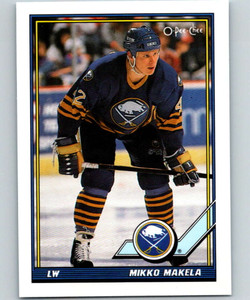 1991-92 O-Pee-Chee #503 Mikko Makela NM-MT  Buffalo Sabres 