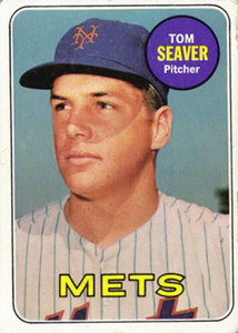 1969 Topps #480 Tom Seaver VG New York Mets 