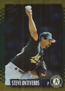 1995 Score Gold Rush #38 Steve Ontiveros NM-MT  Oakland Athletics 