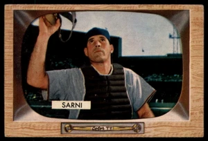 1955 Bowman #30 Bill Sarni VG  St. Louis Cardinals 