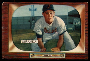 1955 Bowman #79 Willy Miranda GOOD Baltimore Orioles 