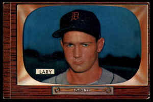 1955 Bowman #154 Frank Lary VG  RC Rookie Detroit Tigers 
