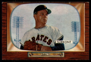 1955 Bowman #83 Max Surkont VG  Pittsburgh Pirates 