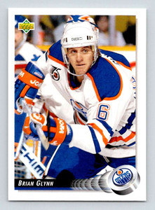 1992-93 Upper Deck #64 Brian Glynn NM-MT  Edmonton Oilers 