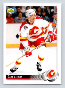 1992-93 Upper Deck #66 Gary Leeman NM-MT  Calgary Flames 
