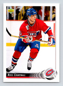 1992-93 Upper Deck #94 Russ Courtnall NM-MT  Montreal Canadiens 