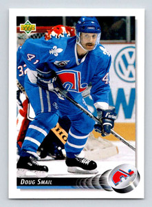 1992-93 Upper Deck #124 Doug Smail NM-MT  Quebec Nordiques 