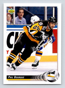 1992-93 Upper Deck #141 Phil Bourque NM-MT  Pittsburgh Penguins 