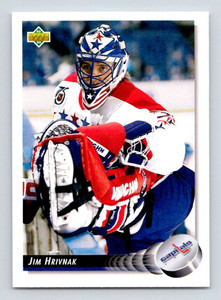 1992-93 Upper Deck #151 Jim Hrivnak NM-MT  Washington Capitals 