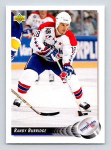 1992-93 Upper Deck #153 Randy Burridge NM-MT  Washington Capitals 