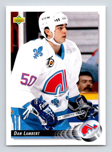 1992-93 Upper Deck #251 Dan Lambert NM-MT  Quebec Nordiques 
