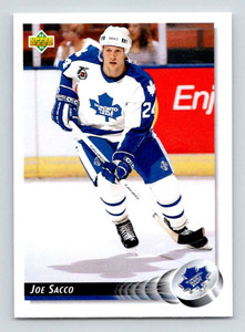1992-93 Upper Deck #266 Joe Sacco NM-MT  Toronto Maple Leafs 