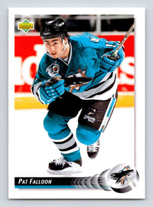 1992-93 Upper Deck #286 Pat Falloon NM-MT  San Jose Sharks 