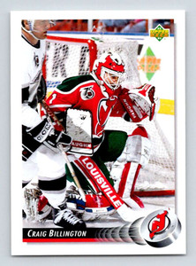 1992-93 Upper Deck #315 Craig Billington NM-MT  New Jersey Devils 