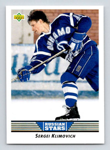 1992-93 Upper Deck #339 Sergei Klimovich RS NM-MT  RC Rookie 