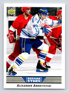 1992-93 Upper Deck #342 Alexander Andriyevski RS NM-MT  RC Rookie 