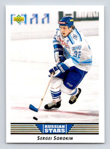 1992-93 Upper Deck #343 Sergei Sorokin RS NM-MT  RC Rookie 