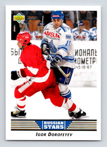 1992-93 Upper Deck #352 Igor Dorofeyev RS NM-MT  RC Rookie 